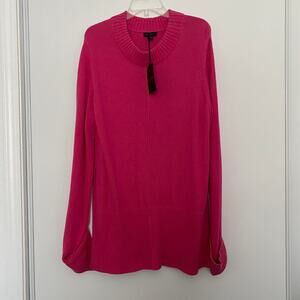 Goldray pink knit sweater tunic NWT (Size: XXL)